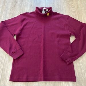 Vintage Warner Bros Studio Store Kids Turtleneck Shirt a Sz XL